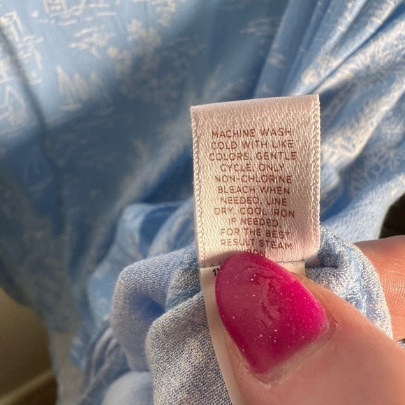 Lauren Conrad tropical theme top 1x - Picture 3 of 5